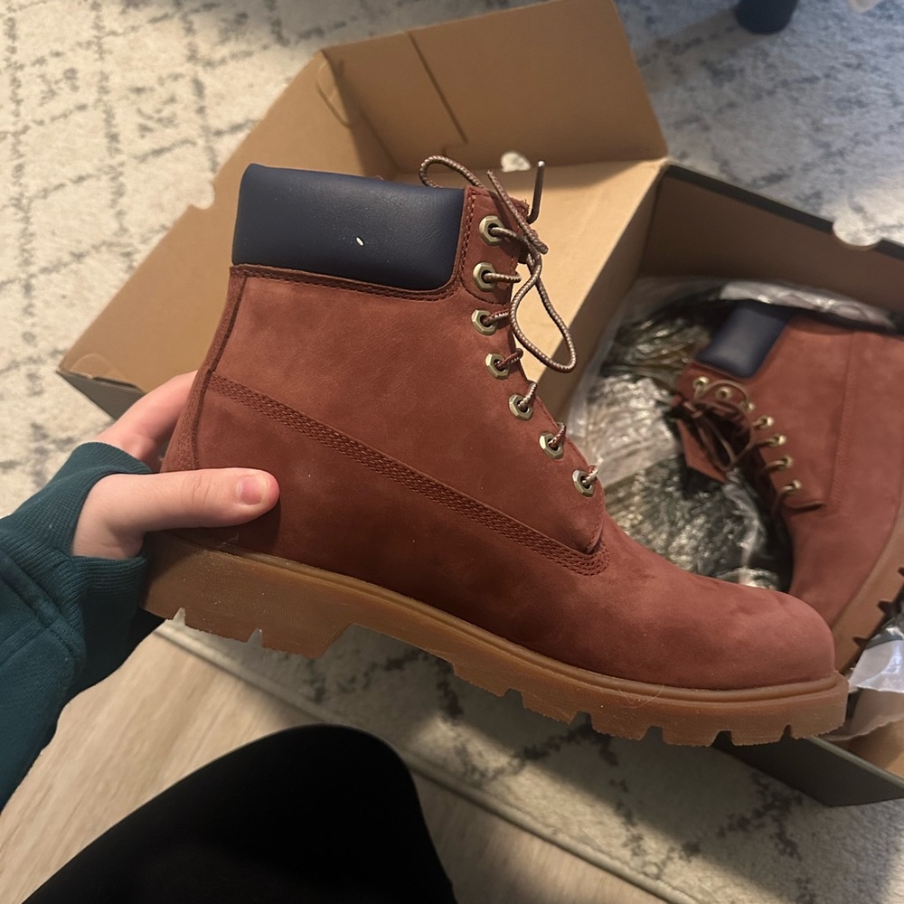 ✨NEW NEVER WORN Timberland Classic 6 In Waterproof Boot Rust Nubuck